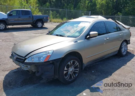 2006 Honda Accord Lx from USA, damaged, VIN 3HGCM56486G702419